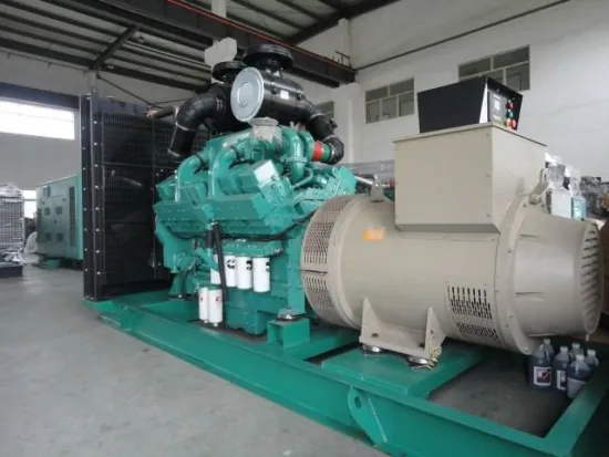 500kw 4-cycle Cummins 240v Generator , Ac Alternator Generators