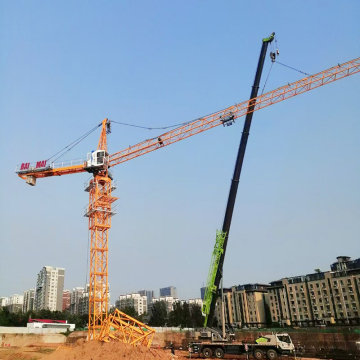 Crane della torre della torre di vendita diretta in fabbrica: gru a torre piatta da torre da 6t crane da torre da 6t