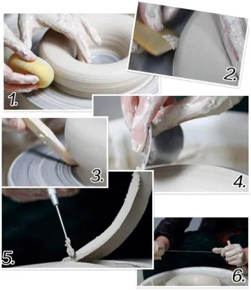 Custom 61Pcs Pottery Ceramic & Polymer Clay Sculpting Tool Set for Modeling and Carving