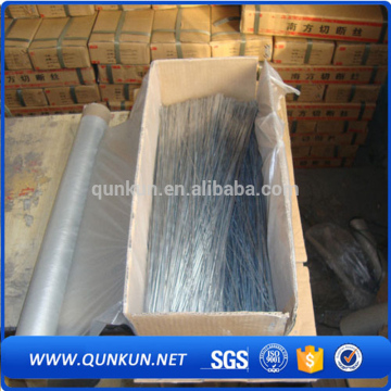 directly price electro galvanized iron annealed straight cut wire