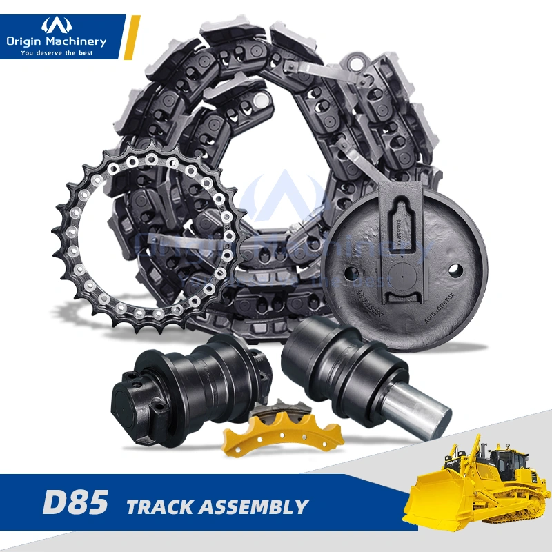 Crawler Chassis Bulldozer D85 Track Chain Track Assembly China ...