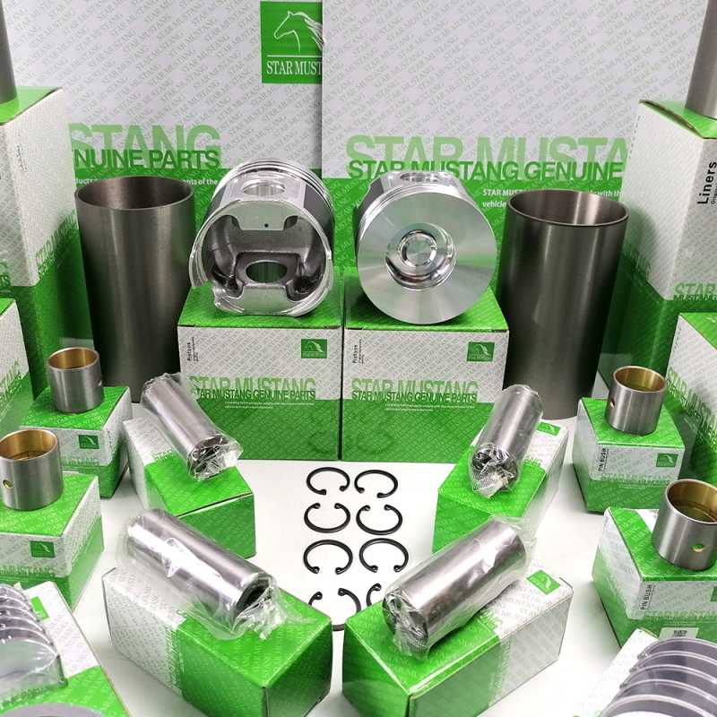 Yanmar Komatsu Engine Overhaul Parts Kit: S4D84E-5 4TNV84 Cylinder Liner Piston 129508-22080 Ring Valve Gasket Bearing Bush
