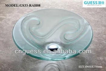 Modern glass basin (GS33-RAH08)