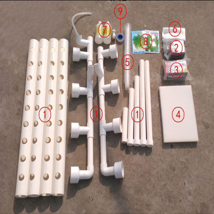 Complete Vertical Indoor Hydroponic Rockwool Cubes