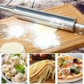 Stainless Steel Rolling Pin Heavy Duty Adjustable Roller