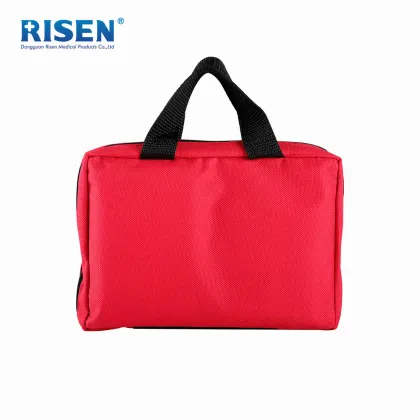 First aid kit with supplies outdoor ambulance