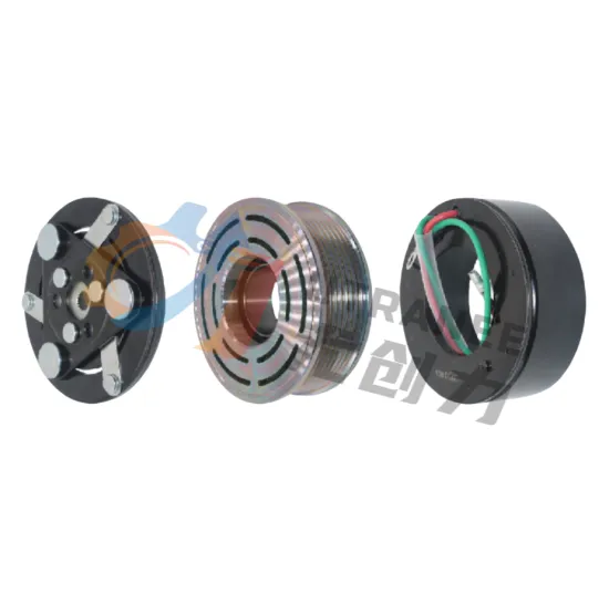 12V Compressor Clutch Kit for Civic Jazz 5pPK 7PK 105mm - Truck Clutch Assembly for Car