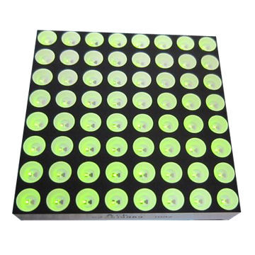 Dot-matrix LED Display, Direct Drive Common Anode/Cathode, 4.80mm Digit Size