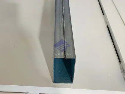 WJ Manufacturing Galvanized Square Steel Pipe Making Machine