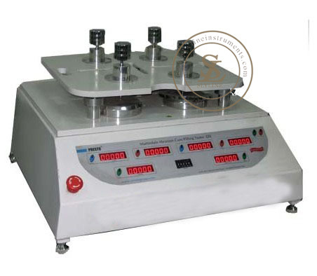 BS 3424/5690/IWTO 40-88/BS EN 388/530/IWSTM 112/196/ASTM 4966/4970/IS 12673 Martindale Abrasion and Pilling Tester