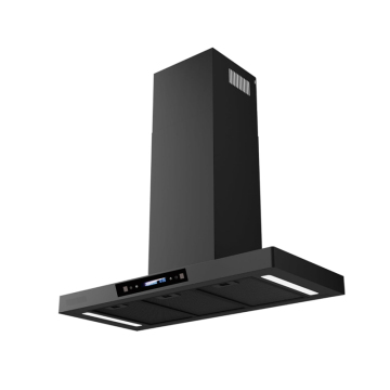 Customize Black Stainless Steel T Type Chimney with Charcoal Filters - 90cm Kitchen Range Hood Motor Parts