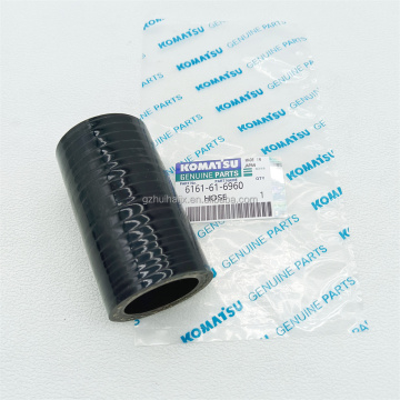 High Quality Komatsu D87P-2 D87E-2 SAA6D125E Excavator Diesel Engine Hose 6161-61-6960 Spare Parts