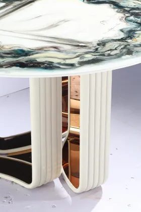 Luxuary Furniture Marble Dining Table
