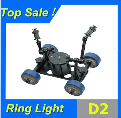 DSLR Skater Camera Dolly Slider Table Top Dolly Kit Skater D2