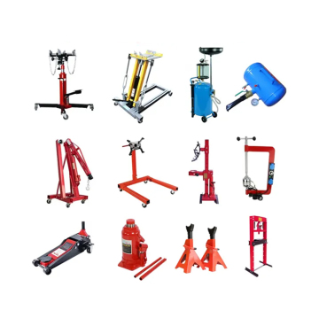 Workshop Combo: Hydraulic Jack, Oil Changer, Engine Stand, Tire Repair
