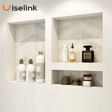 Wiselink custom solid surface shower niche