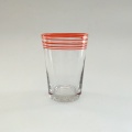 solid color high ball glass cup for juice