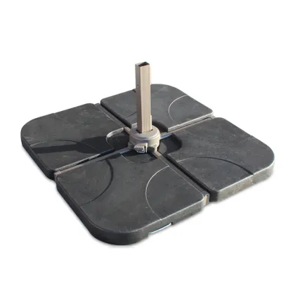 Wholesale Sunshade Accessories: Plastic Water Tank Base & Banana Umbrella Base