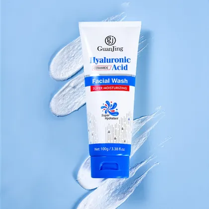 Guanjing Deep Cleansing Hyaluronic Acid Facial Cleanser for Men and Women