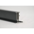 Structural aluminum for insulated door and window frames