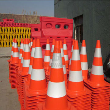 Top Sale 750mm Orange Reflective PVC Traffic Cone