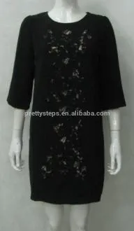 Pretty Steps 2015 black dye label clothing dye /Guangzhou Garments manufacturer