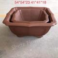 Big Purple Clay Literati Bonsai Pots para la venta