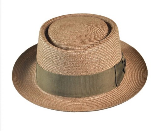 High quality alibaba wholesaler straw hat porkpie hats