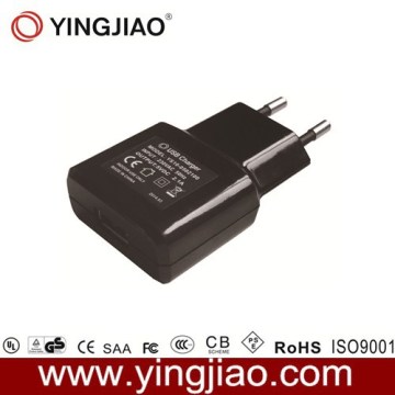2015 China good sale 5V 2.1A 10W portable micro usb wall charger