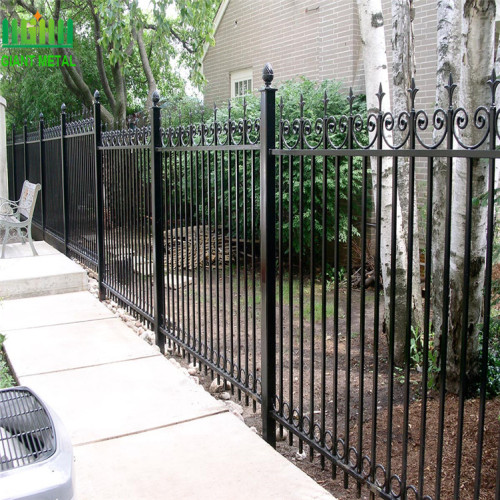 Cheap Powder Coated Rolled Picket Fencing