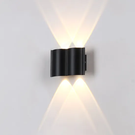 Hotel Garden LED Wall Light: Round Spot Lamp with Aluminum Base for Outdoor Decoration