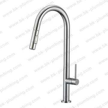 Rubinetto da cucina a spruzzo di spruzzatore in ottone cromate