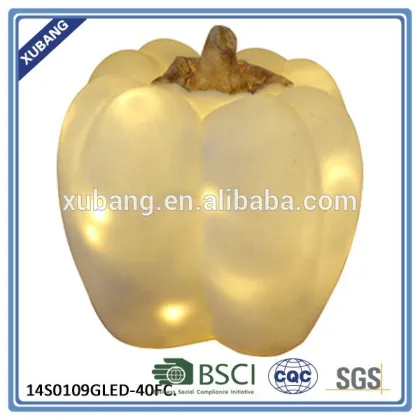 hot sale Pepper design garden lights for decoration