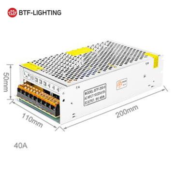110VAC to 5V 40A LED Driver Transformer Over Voltage Protection Power Supply