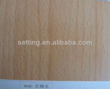 wood color melamine UV board for furniture