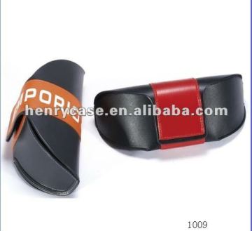 surface coverd PU leather glasses case