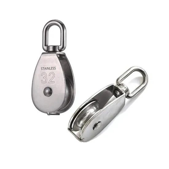 Single Wheel Swivel Lifting Pulley Block