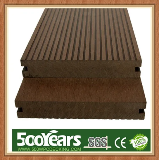 2015 Newest Design Eco-friendly WPC Garden Flooring with free samples