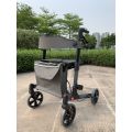 Rollator Walker en aluminium avec roues de 8 pouces