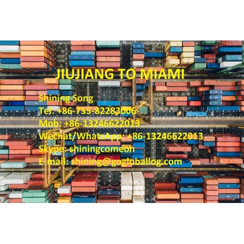 Foshan Jiujiang Sea Freight to United States Miami