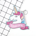 Porte-monnaie simple en PU de style licorne