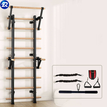 Massivholz-Pull-up-Riegel und Leitern: Langlebige Fitnessausrüstung für Heim-Fitnessstudios