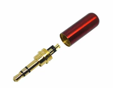 3.5mm stereo audio plug with colorful housing wholesale
