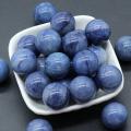 20MM Blue Aventurine Chakra Gemstone Balls for Stress Relief Meditation Balancing Home Decoration Bulks Crystal Spheres Polished