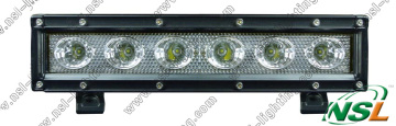 10 inch 10-30V c ree 30w led light bar,30w offroad LED work light with spot/flood/combo beam for trucks