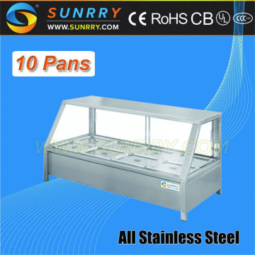 Electric commercial kitchen equipment buffet stands pastry warmer catering equipment for sale