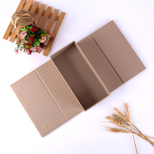 Brown Paperboard Double Double Open Gift Box