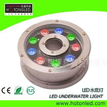 9W led underwater light for boats