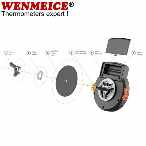 Termometro digitale per barbecue Bluetooth Wireless Bbq Guru