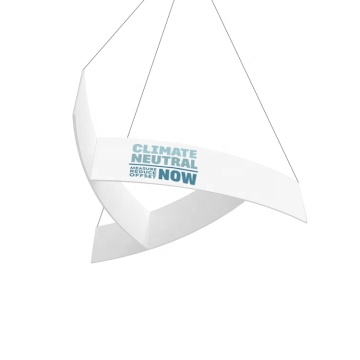 Custom Printed Ceiling Banner: Portable Tension Fabric Sign for Trade Show Displays